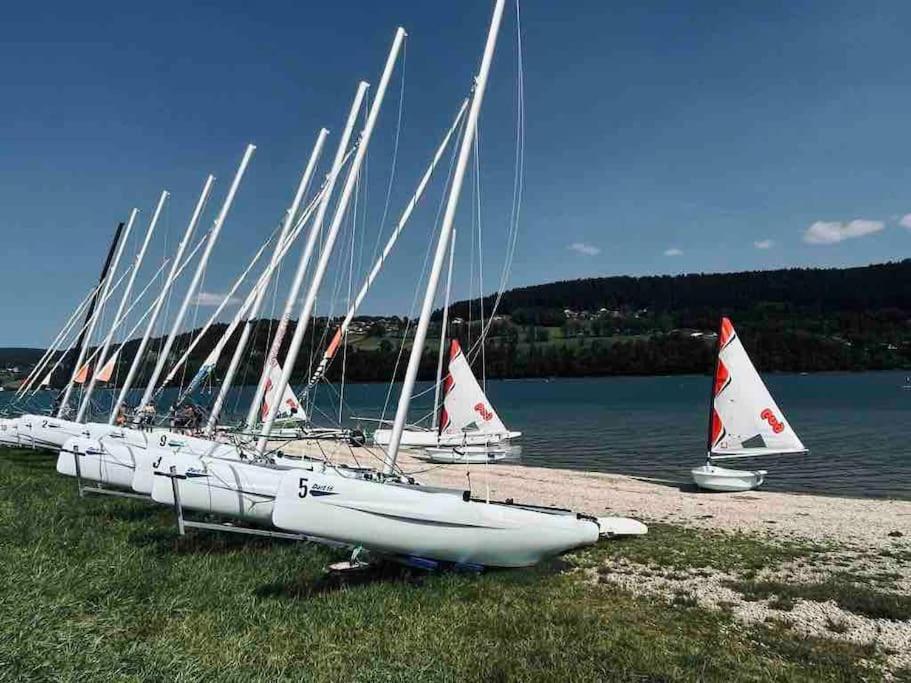 La Parenthese Vue Lac Les Grangettes Ngoại thất bức ảnh