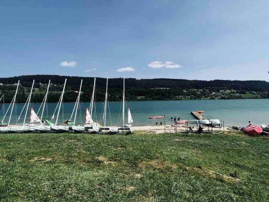 La Parenthese Vue Lac Les Grangettes Ngoại thất bức ảnh