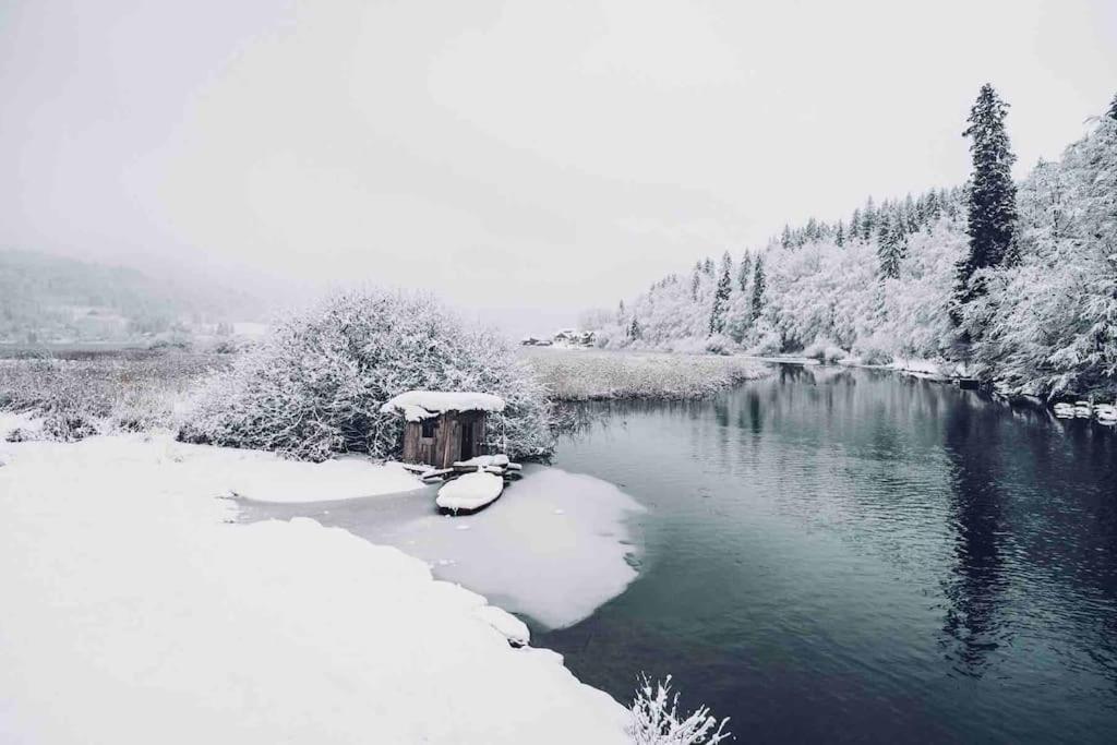 La Parenthese Vue Lac Les Grangettes Ngoại thất bức ảnh