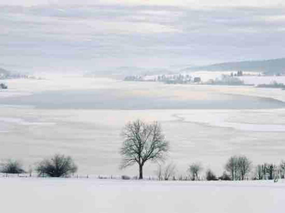 La Parenthese Vue Lac Les Grangettes Ngoại thất bức ảnh