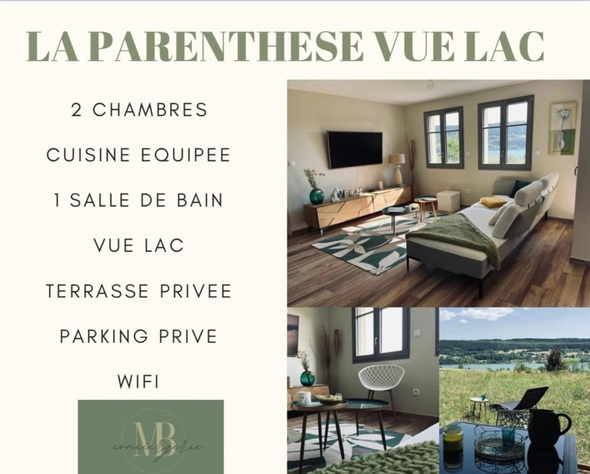 La Parenthese Vue Lac Les Grangettes Ngoại thất bức ảnh