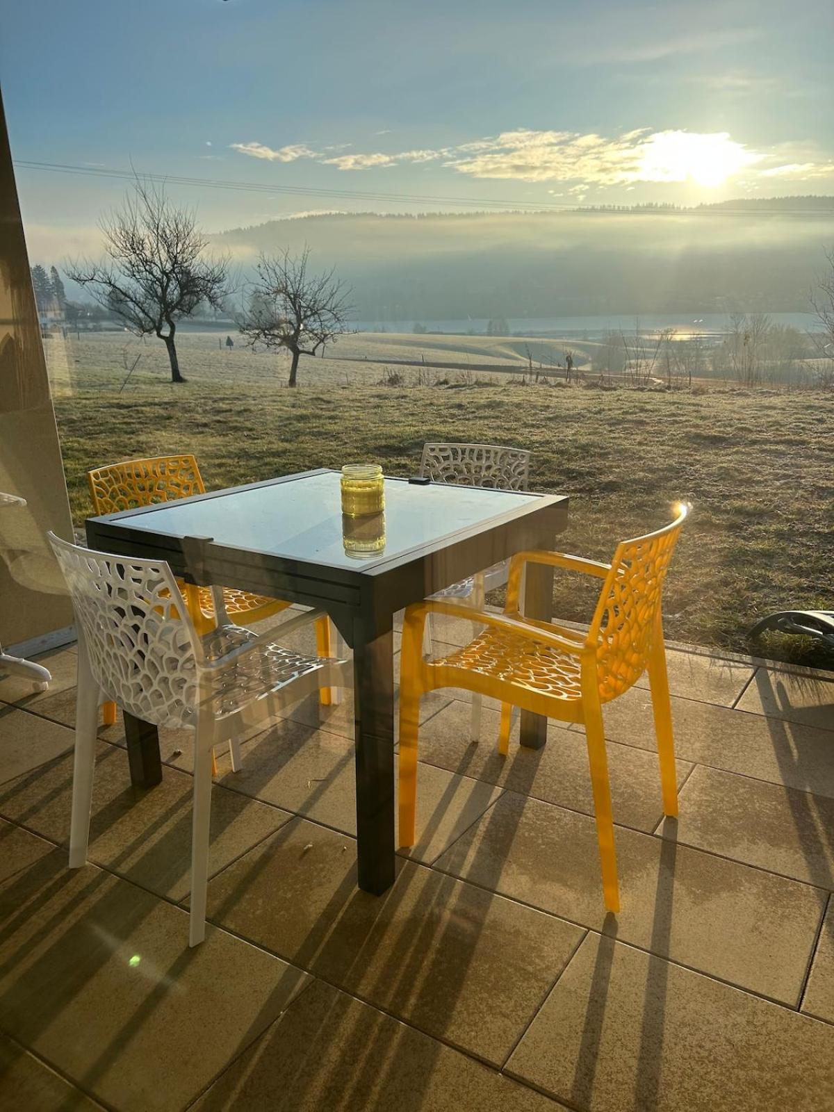 La Parenthese Vue Lac Les Grangettes Ngoại thất bức ảnh