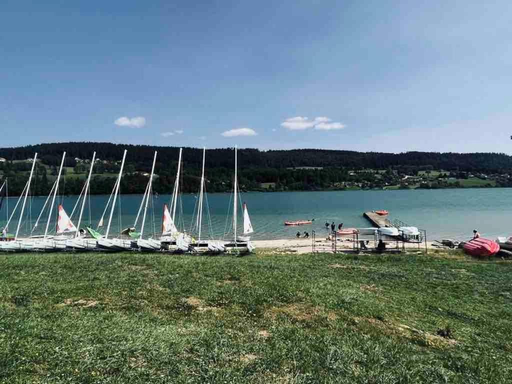 La Parenthese Vue Lac Les Grangettes Ngoại thất bức ảnh