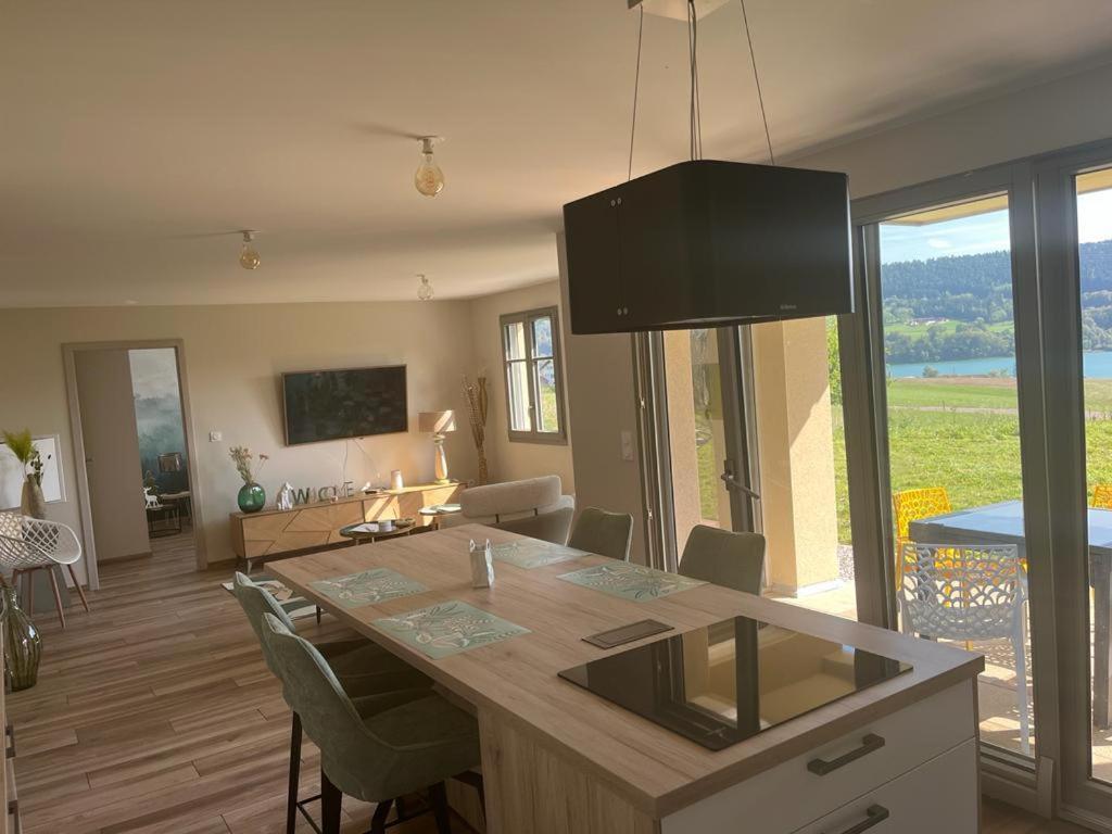 La Parenthese Vue Lac Les Grangettes Ngoại thất bức ảnh