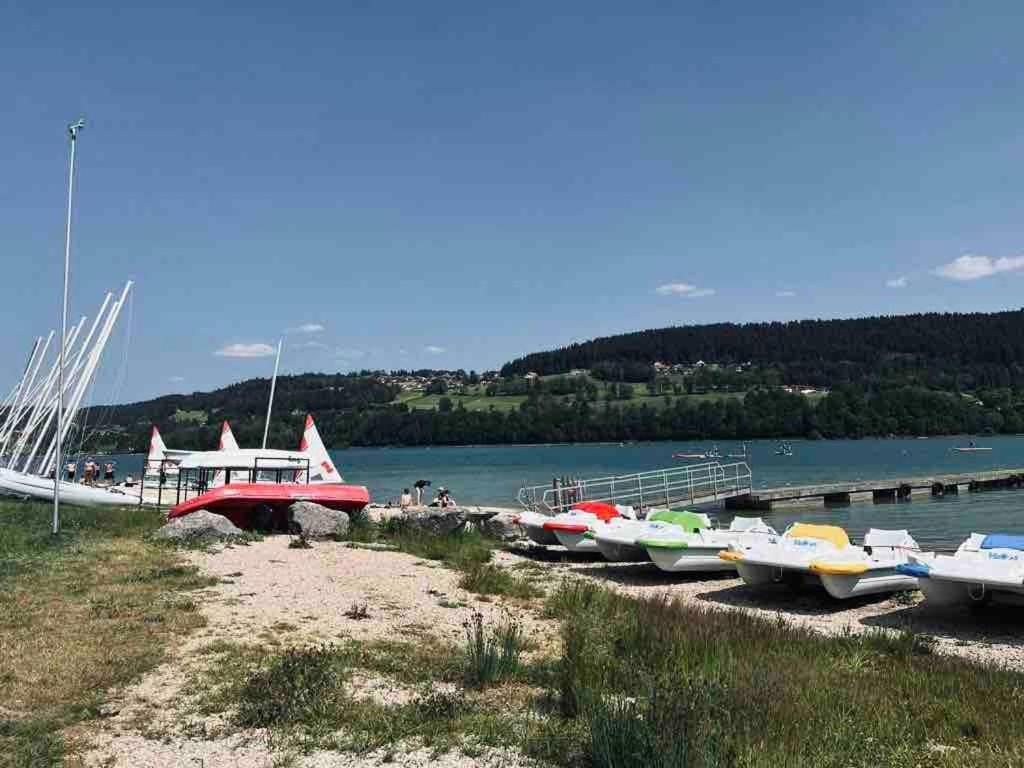 La Parenthese Vue Lac Les Grangettes Ngoại thất bức ảnh